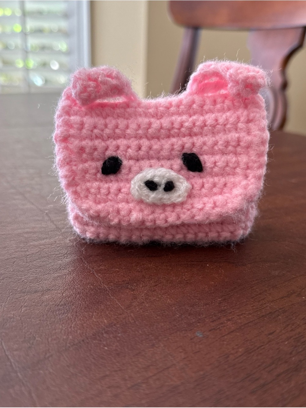 Brand New Hand Crochet Lipsticks Holder Pouch/ Piggy